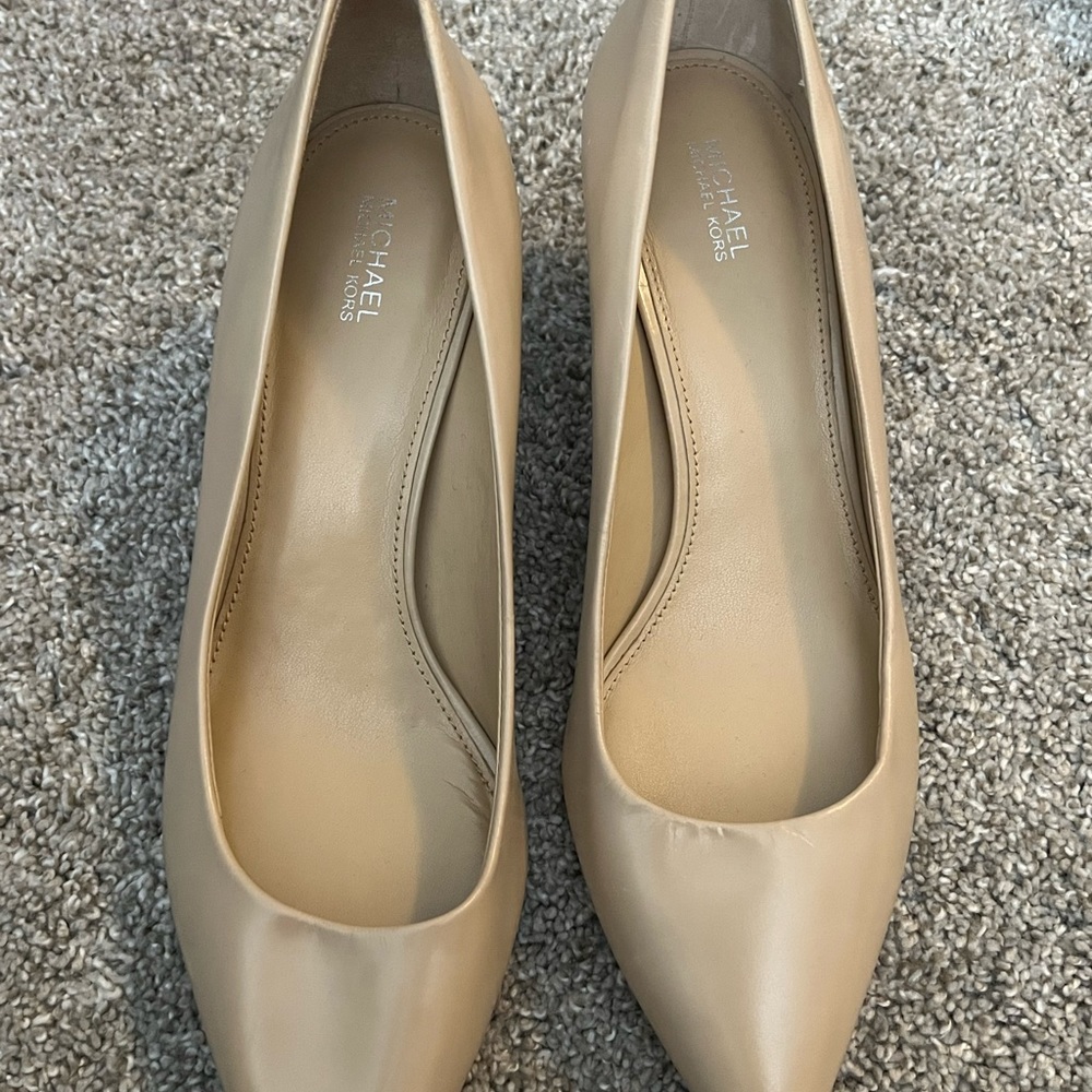 Michael Kors nude heels